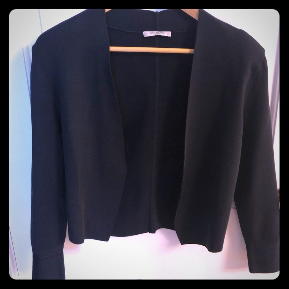 M.M. Lafleur Sant Ambroeus Jardigan-Navy